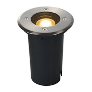 SLV 227680 SOLASTO inground fitting, round, stainless steel bezel, GU10 max. 6W - Toplightco
