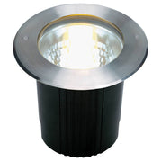 SLV 229200 DASAR 215 UNI inground fitting , round, stainless steel 316, E27, max. 80W, IP67 - Toplightco