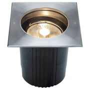 SLV 229234 DASAR ES111 inground fitting, square, stainless steel 316, max. 75W, IP67 - Toplightco