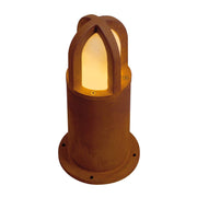 SLV 229431 RUSTY CONE 40 bollard light, rusted iron, E27 Energy Saver, max. 11W, IP54 - Toplightco