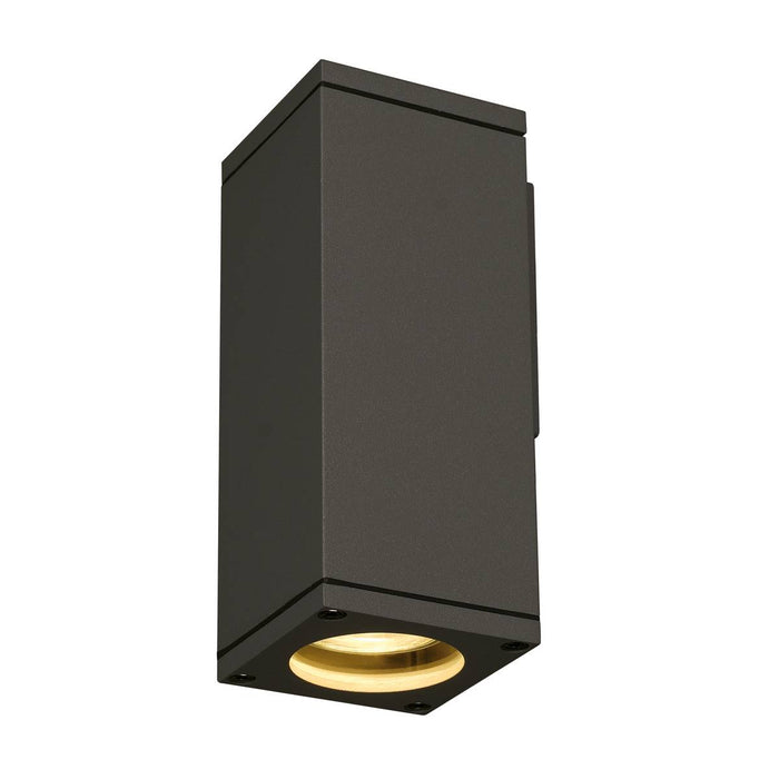 SLV 229525 THEO WALL OUT, wall light, square, anthracite, GU10, max. 35W - Toplightco