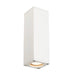 SLV 229531 THEO UP/DOWN OUT wall light, square, white, GU10, max. 2x35W - Toplightco