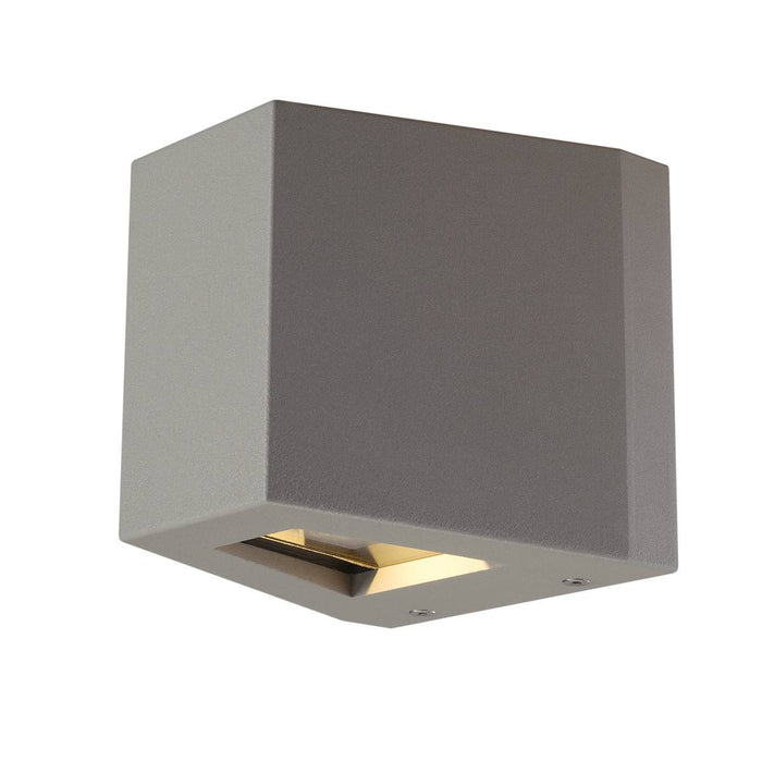 SLV 229664 OUT BEAM LED wall light, beam up / flood down, silver-grey, IP44 - Toplightco
