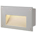 SLV 229702 BRICK LED DOWNUNDER recessed wall light, rectangular, silver-grey, 3000K LED - Toplightco