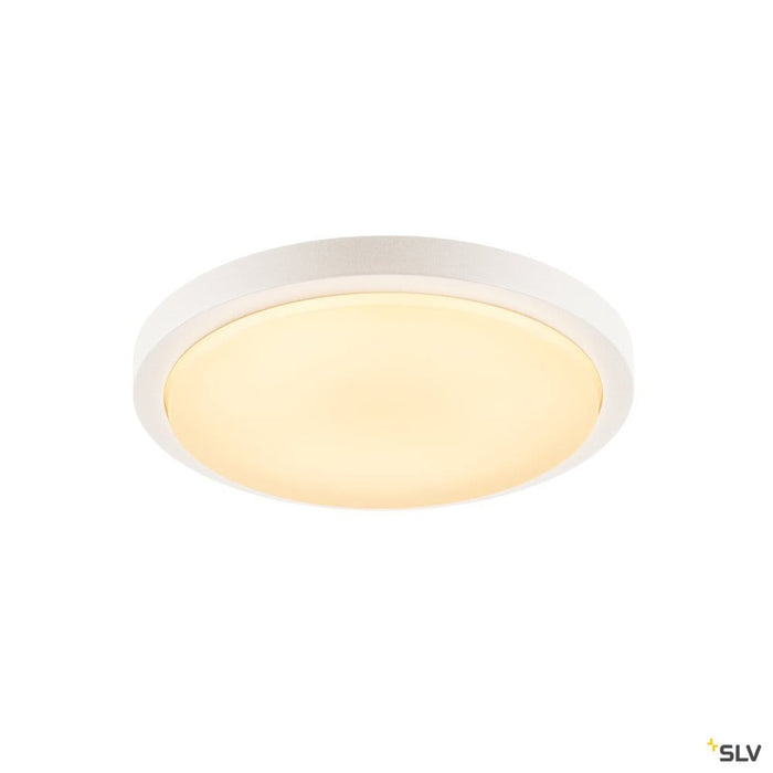 Ainos, Ceiling Light, Led, 3000k, Round, White, With Sensor - Toplightco