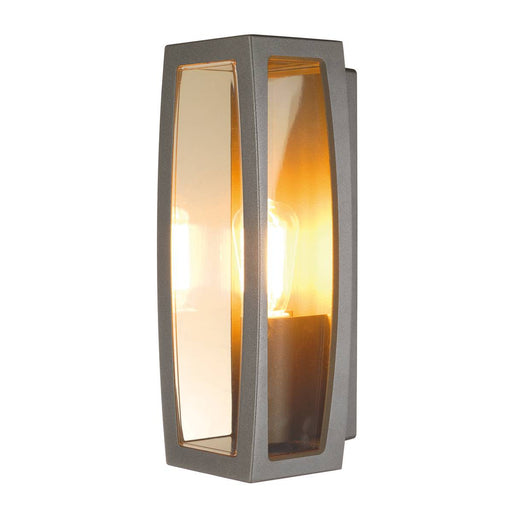 SLV 230655 MERIDIAN BOX 2 wall light, anthracite, E27, max. 25W, IP54 - Toplightco