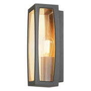 SLV 230655 MERIDIAN BOX 2 wall light, anthracite, E27, max. 25W, IP54 - Toplightco