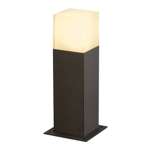 SLV 231215 GRAFIT SL 30 bollard light, anthracite/white, E27 Energy Saver, max. 11W, IP44 - Toplightco