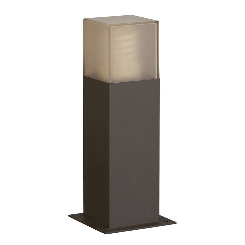 SLV 231215 GRAFIT SL 30 bollard light, anthracite/white, E27 Energy Saver, max. 11W, IP44 - Toplightco