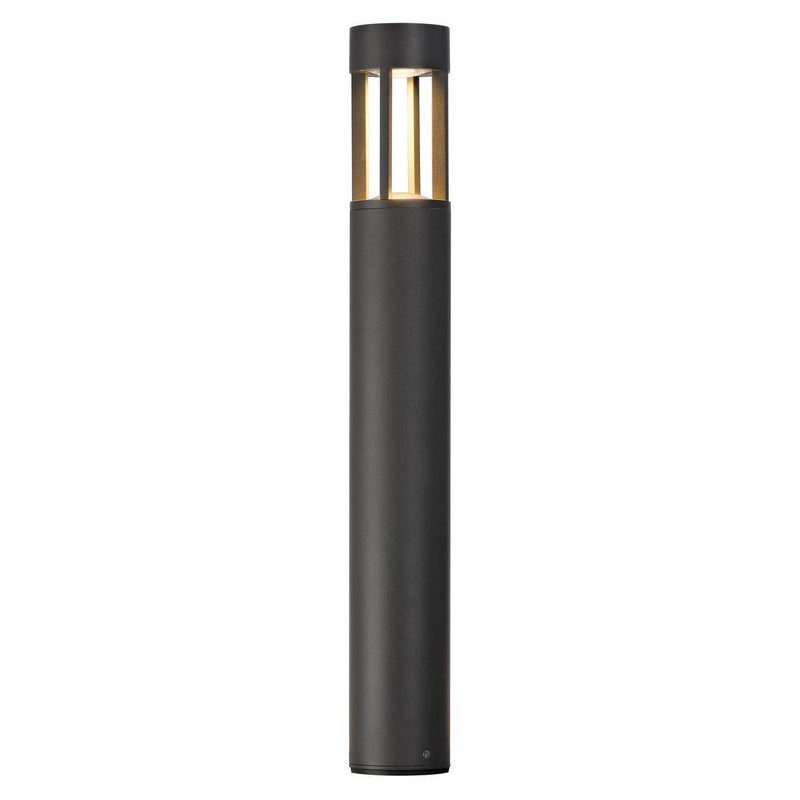 SLV 231455 SLOTS 65 bollard, anthracite, 6.3W COB LED, 3000K, IP44 - Toplightco