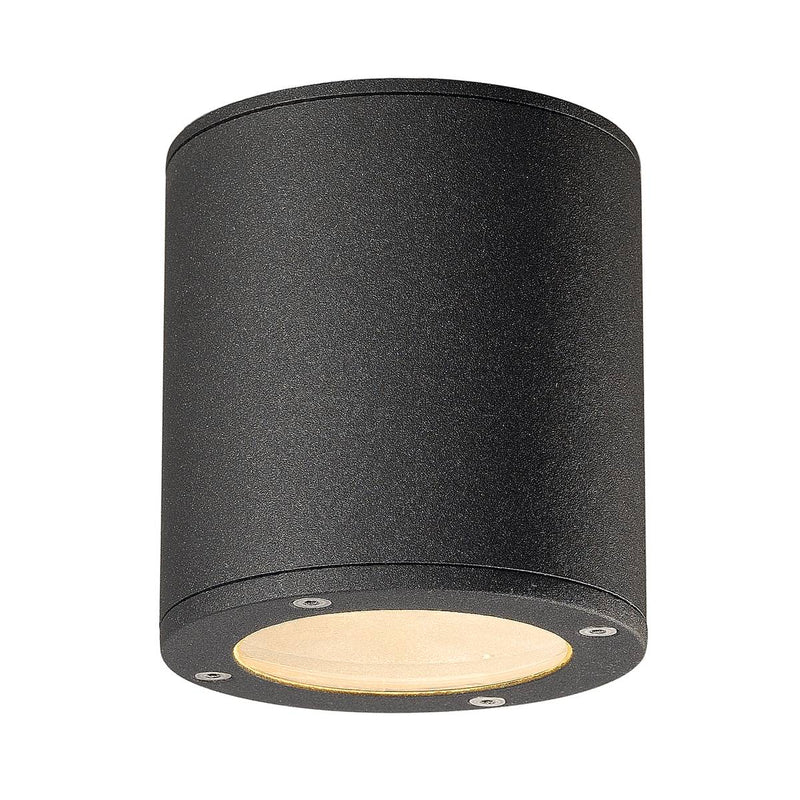 SLV 231545 SITRA CEILING LIGHT, round, anthracite, GX53, max. 9W, IP44 - Toplightco