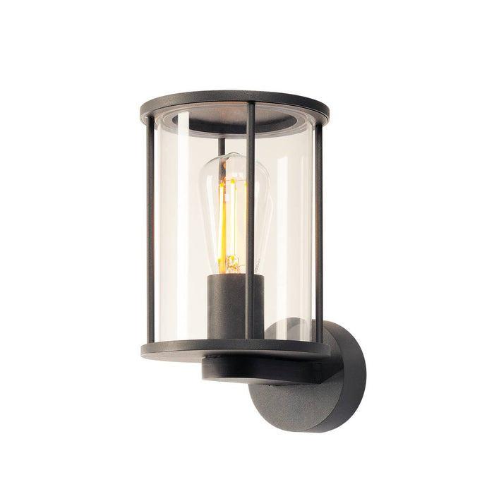 SLV 232045 PHOTONIA wall light, round, anthracite, clear glass - Toplightco
