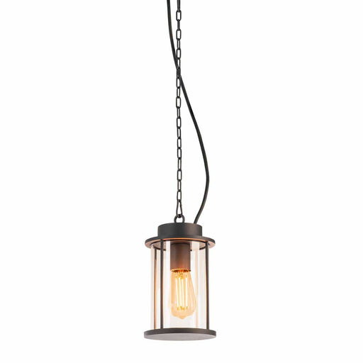 SLV 232065 PHOTONIA E27, Outdoor pendant, anthracite, incl. 5m chain and connection cable with open cable end, max. 60W, IP44 - Toplightco