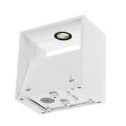 SLV 232101 LOGS WALL LIGHT, square, white , 6W LED, 3000K, IP44 - Toplightco