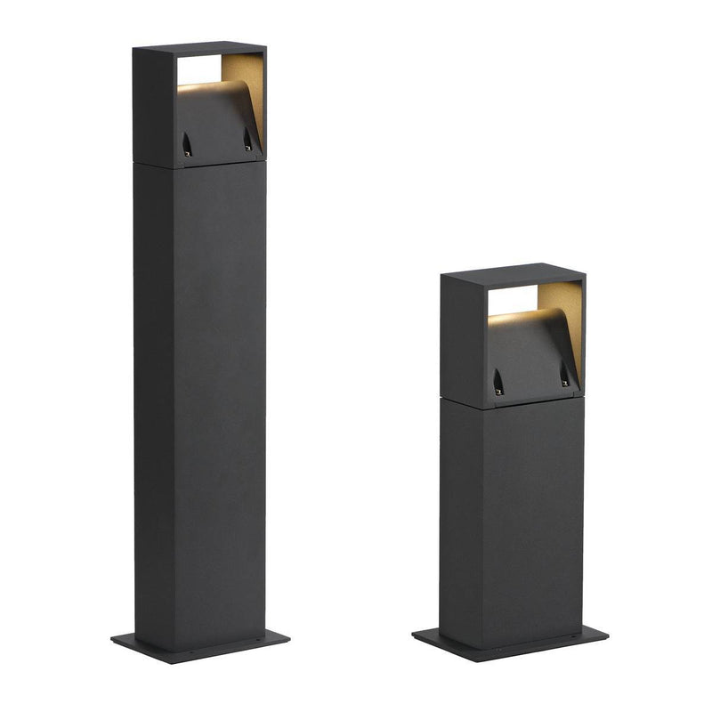 SLV 232115 LOGS 40 outdoor floor stand, square, anthracite, 6W LED, 3000K, IP44 - Toplightco