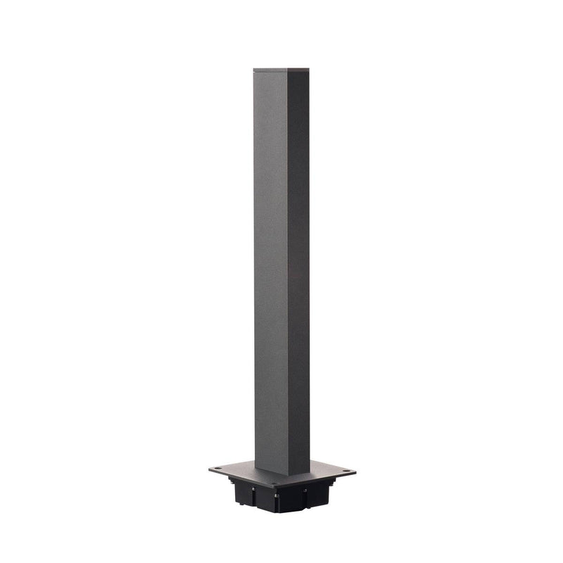 SLV 232165 H-POL, pathway and floor stand, single-headed, LED, 3000K, anthracite, L/W/H 16.5/16.5/66 cm - Toplightco