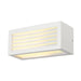 SLV 232491 BOX-L E27 wall light, square, white, E27, max. 18W, IP44 - Toplightco
