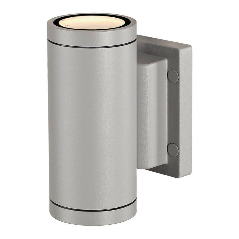 SLV 233114 NEW MYRA UP/DOWN wall light, silver-grey, 2x GU10 , max 2x 35W, IP55 - Toplightco