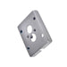 SLV 233214 Adapter frame for surface-mounted cable, silver-grey - Toplightco
