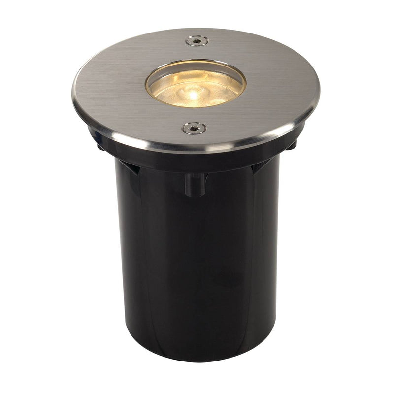 SLV 233520 DASAR LED inground fitting, round, stainless steel 316, 6W , 3000K, 230V, IP67 - Toplightco