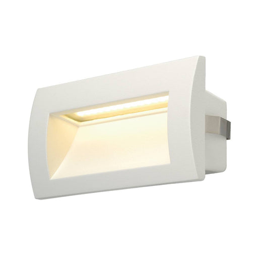 SLV 233621 DOWNUNDER OUT LED M recessed wall light, white - Toplightco