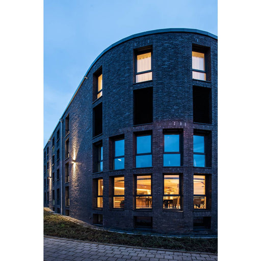 SLV 234505 BIG THEO WALL, outdoor wall light, double-headed, LED, 3000K, Flood up/down, anthracite, W/H/D 13/27.5/13.5 cm - Toplightco