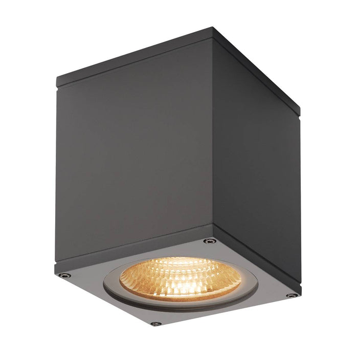 SLV 234525 BIG THEO WALL, outdoor wall light, Flood down, LED, 3000K, anthracite, W/H/D 13/14/13.5 cm - Toplightco