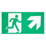 SLV 240008 P-LIGHT Emergency stair sign, big, green - Toplightco