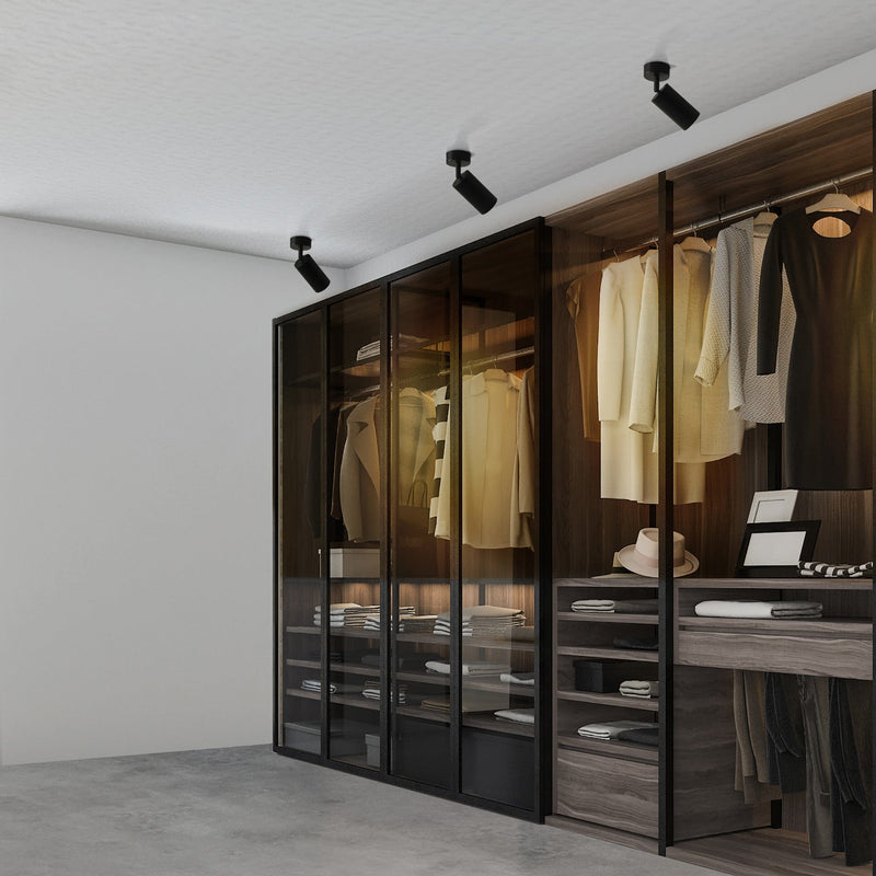 Spotlight Ip20 Era Gu10 8w Black 282lm SKU: TC-0078-NEG - Toplightco