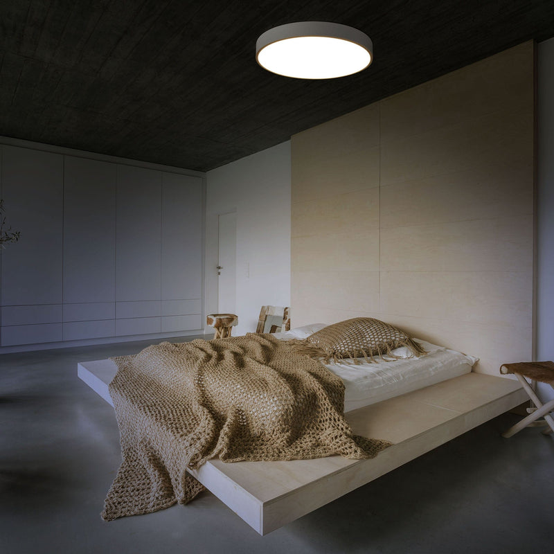 CEILING FIXTURE IP20 STAC LED 34.5W LED NEUTRAL-WHITE 4000K ON-OFF WHITE 2994LM SKU: TC-0106-BLA - Toplightco