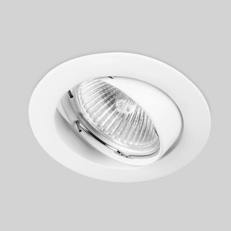 Downlight Ip23 Sound Plus Adjustable Gu10 8w White 525lm SKU: TC-0135-BLA - Toplightco