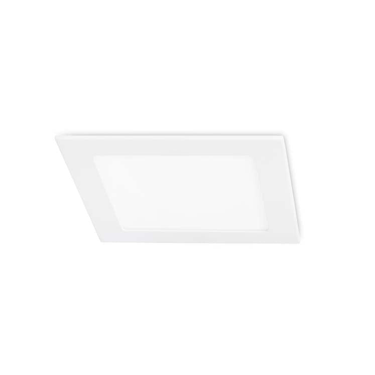 Downlight Ip23 Easy Square 225mm Led 15.5w 4000k White 1507lm SKU: TC-0157-BLA - Toplightco