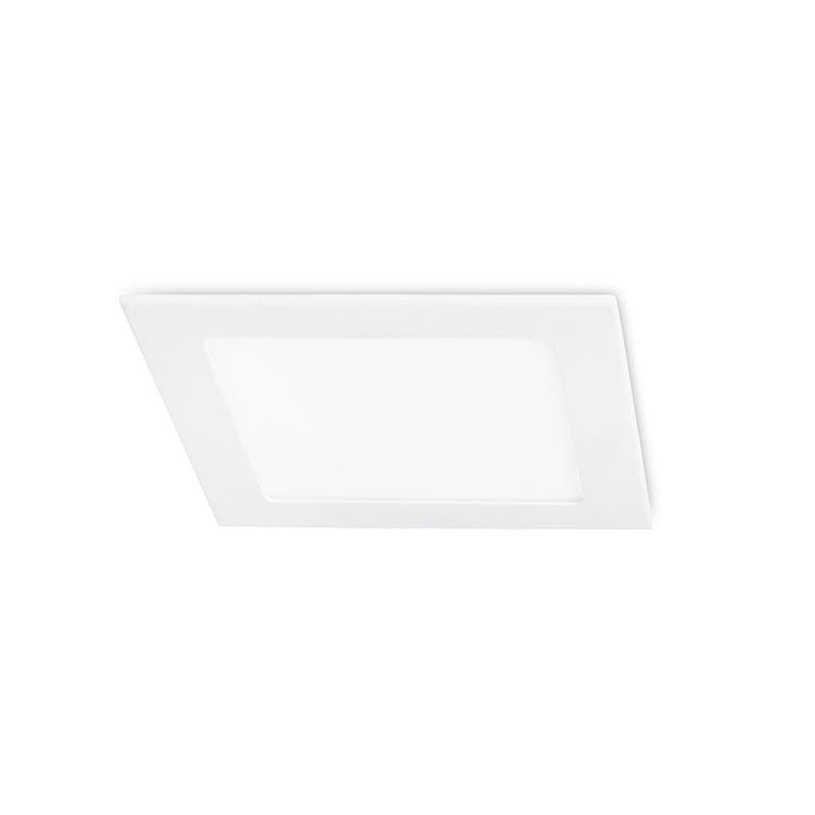 Downlight Ip23 Easy Square 300mm Led 19.7w 3000k White 1692lm SKU: TC-0212-BLA - Toplightco