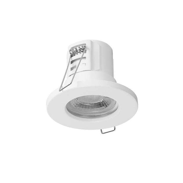 Downlight Fire rated Dimmable Ip65 Bala Led 7.6w 3000k White 676lm SKU: TC-0472-BLA - Toplightco