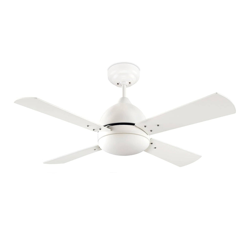 Fan Ip20 Borneo E27 15.,15w White White SKU: VE-0006-BLA - Toplightco