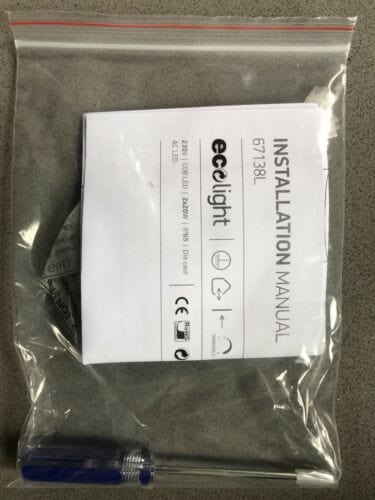 Wall & Ceiling Light Anthracite Circular Cool White LED Dimmable Outdoor LED built in 2x1400lm 2x20W Die Cast One Light SKU:67138L/AN/C - Toplightco