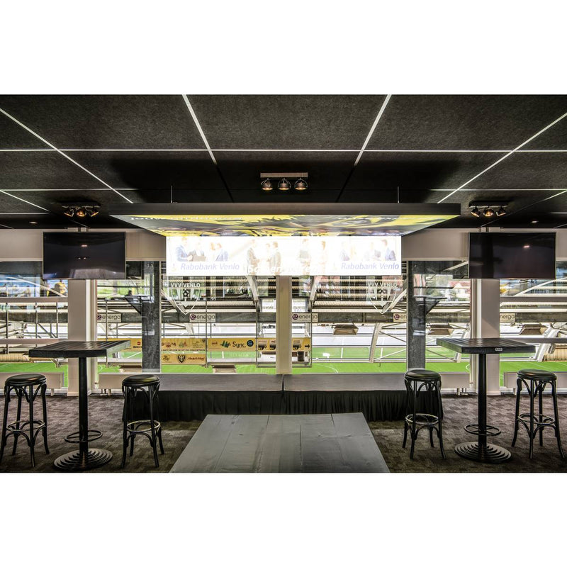 SLV 1000131 KALU LED 3 Wall and Ceiling luminaire, black, 3000K, 60° - Toplightco