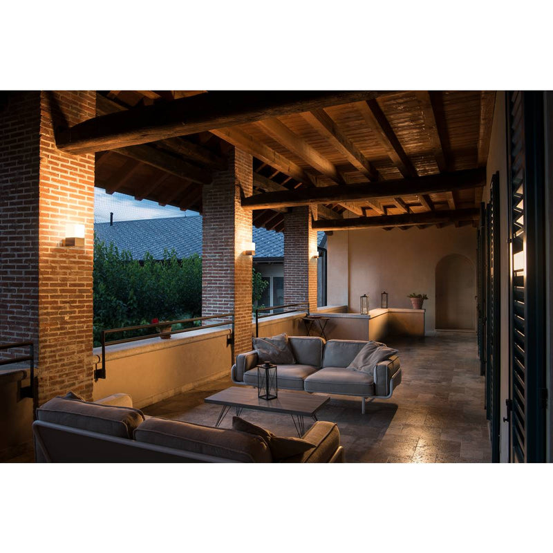 SLV 1000336 SQUARE WALL, E27, outdoor wall light, stainless steel 304, max. 20W, IP44 - Toplightco