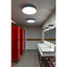 SLV 1001898 MEDO 60 CW, CORONA, LED Outdoor surface-mounted wall and ceiling light, DALI, black, 3000/4000K - Toplightco