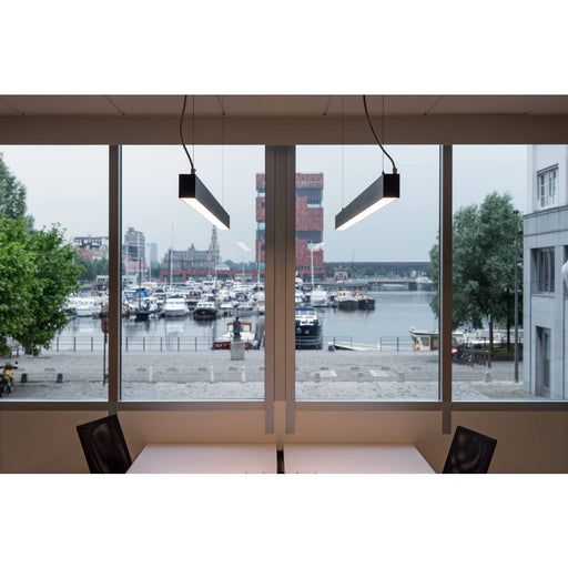 SLV 1001409 GLENOS pendant, matt black, 2m , 103W, 4000K - Toplightco