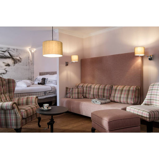 SLV 156113 FENDA lamp shade, D455/ H280, beige - Toplightco