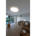 SLV 1001891 MEDO 90 CW CORONA, LED Indoor surface-mounted wall and ceiling light, DALI, white, 3000/4000K - Toplightco