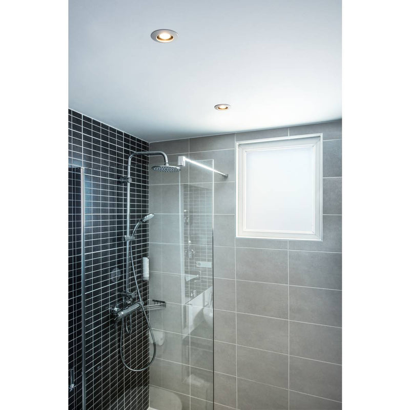 SLV 1001931 VARU GU10 DL, outdoor recessed ceiling light, black/white, IP20/65 - Toplightco