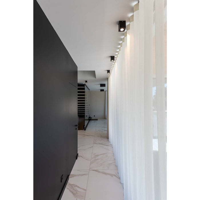 SLV 1002013 TRILEDO CL, indoor surface-mounted ceiling light, GU10, black, max 10W Square - Toplightco