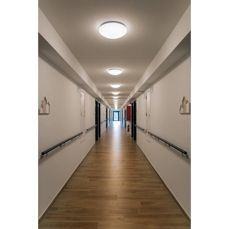 SLV 1002021 LIPSY 40 Dome, LED Outdoor surface-mounted wall and ceiling light, white, IP44, 3000/4000K - Toplightco