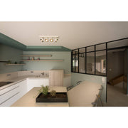 SLV 1002024 KALU CW, indoor surface-mounted wall and ceiling light, quad, ES111 white 4x75W - Toplightco