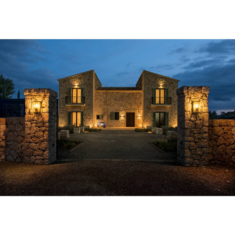 SLV 1002403 QUADRULO WL E27 outdoor surface-mounted wall light, anthracite - Toplightco