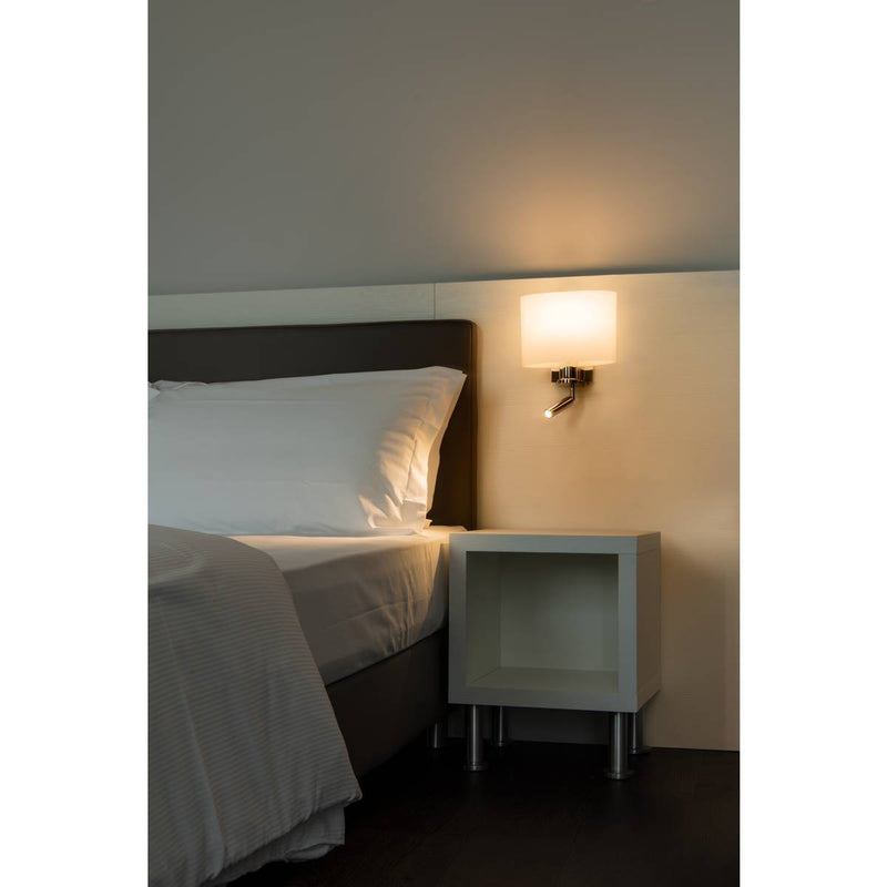 SLV 1002855 KENKUA SPOT E27 Indoor LED recessed wall light chrome 3000K - Toplightco