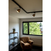 SLV 1002878 3 Circuit PARA CONE 14 GU10 3-Circuit system luminaire copper/white incl. 3-Circuit adapter - Toplightco