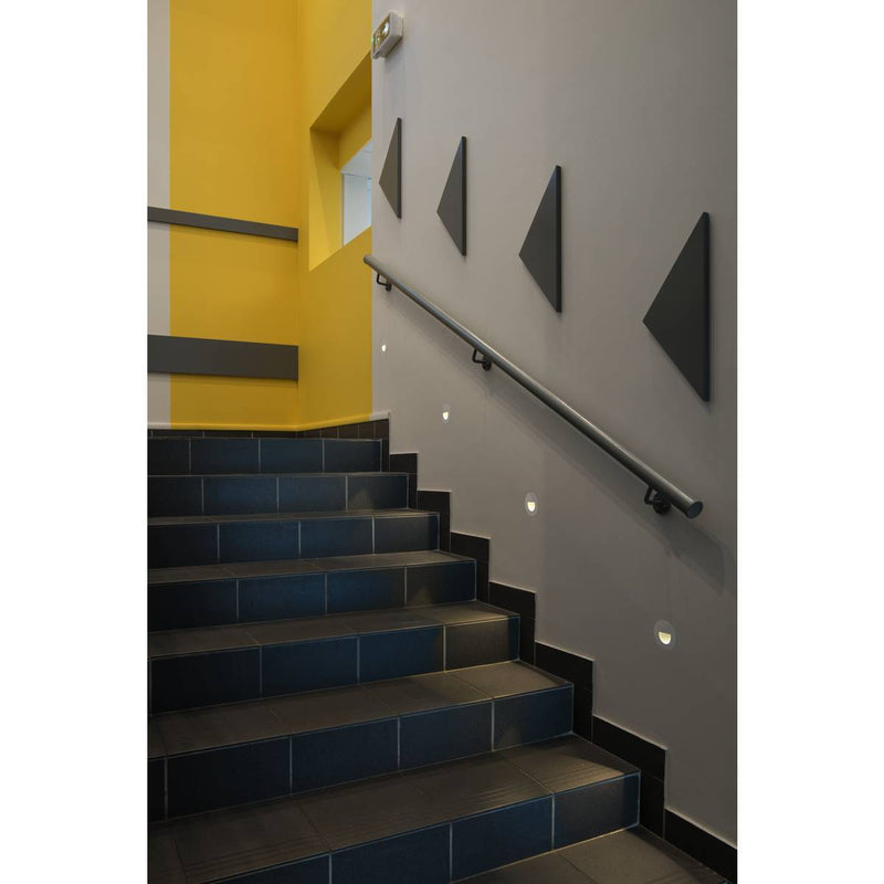 SLV 1002922 WORO Indoor LED recessed wall light 2700K white - Toplightco